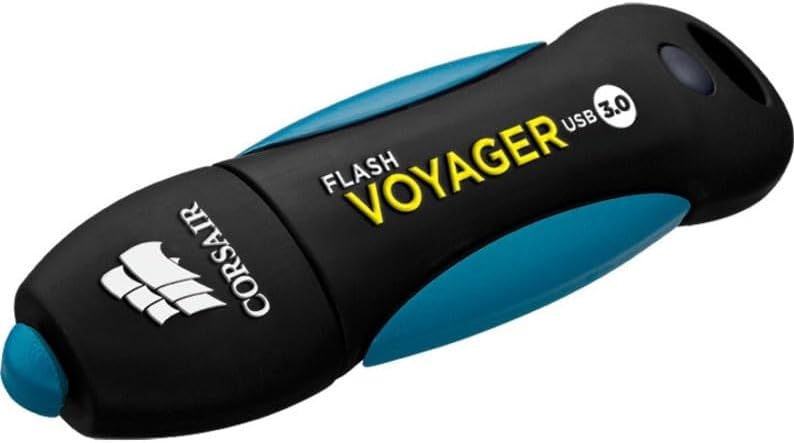 Corsair Voyager 256GB 256GB USB 3.0 (3.1 Gen 1) Typ A Schwarz, Blau USB-Stick - USB-Sticks (256 GB,