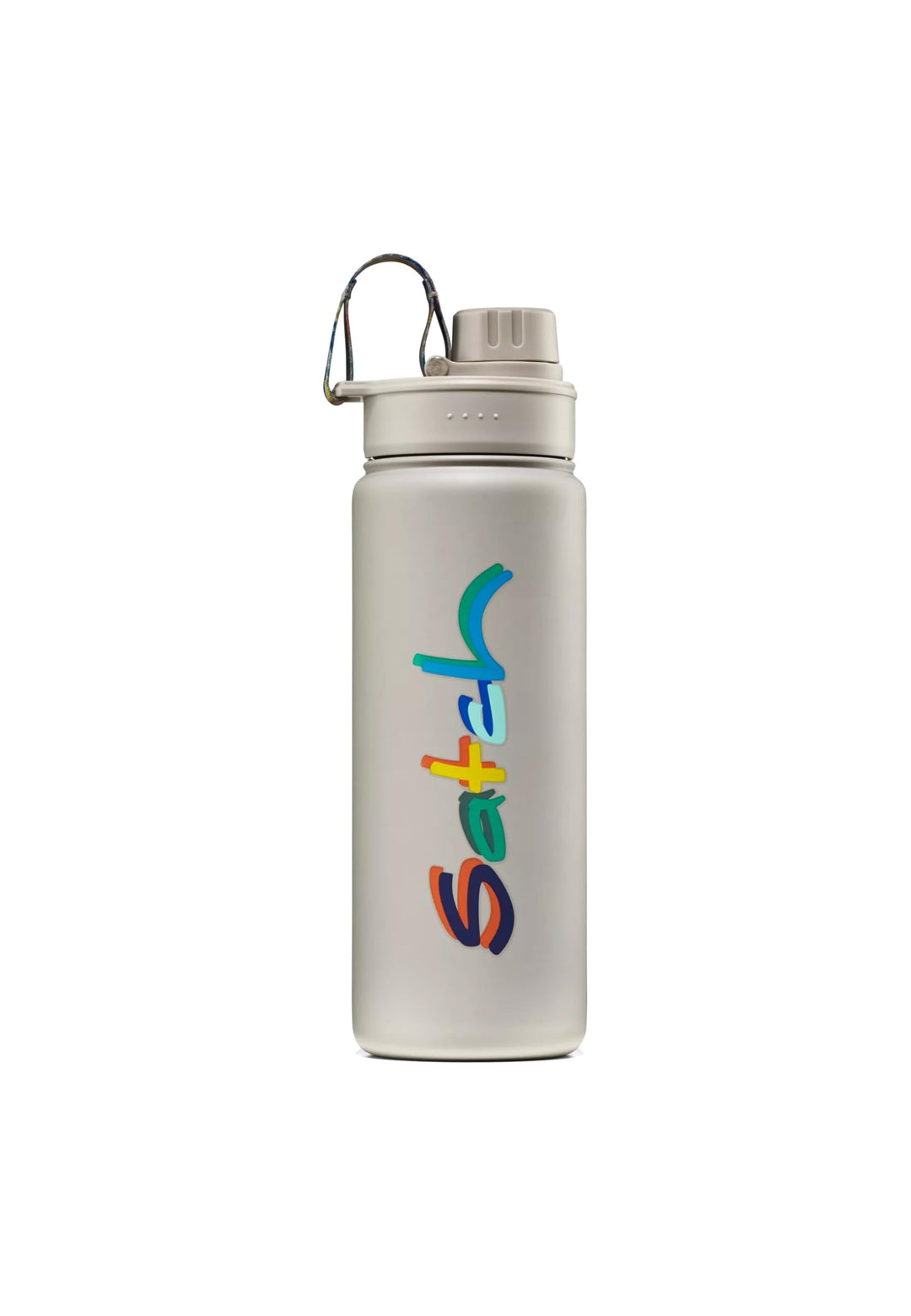 satch Trinkflasche aus Edelstahl BPA-frei 0,5l, Auslaufsicher und Kohlensäure geeignet, für Heisse u