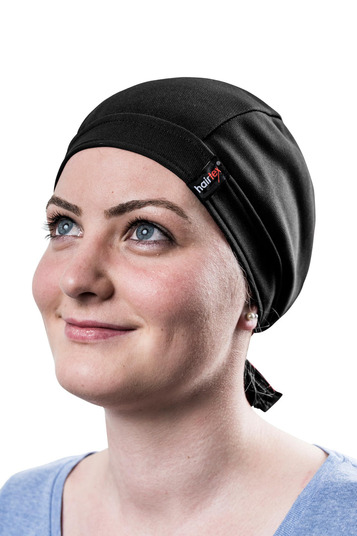 hairtex Stall-Mütze mit Bändern - Schützt vor Gerüchen - Wasserresistent, Schmutzbeständig, Atmungsa