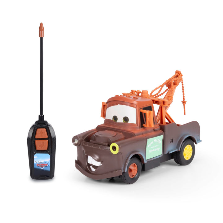 Jada Toys Cars RC Auto Hook (Mater) aus Disney Pixar Cars - ferngesteuertes Auto ab 4 Jahre, RC Sing