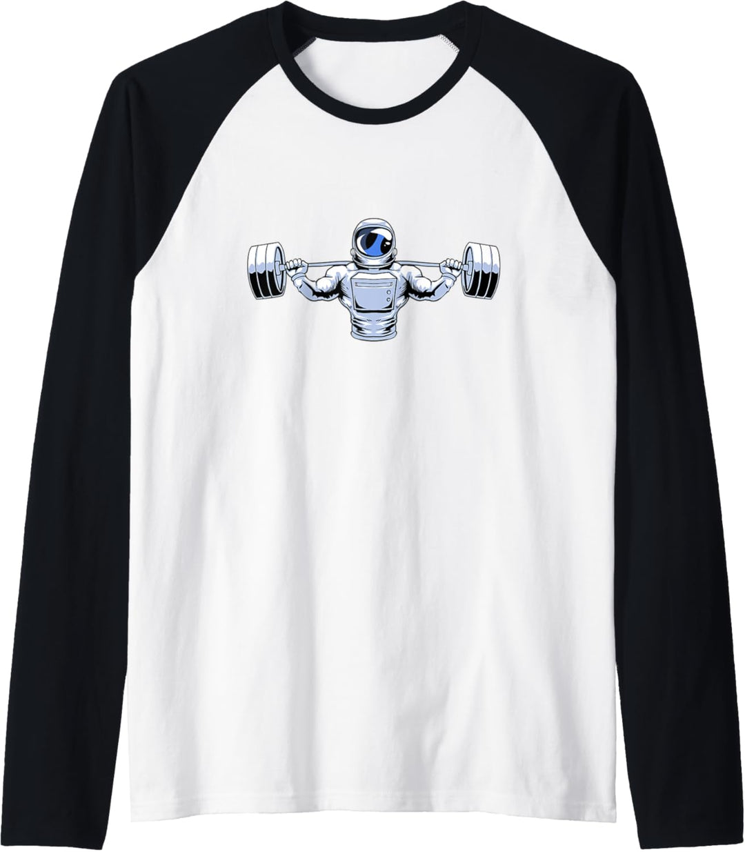 Powerlifter Kreuzheben - Bankdrüken Kniebeugen Powerlifting Raglan