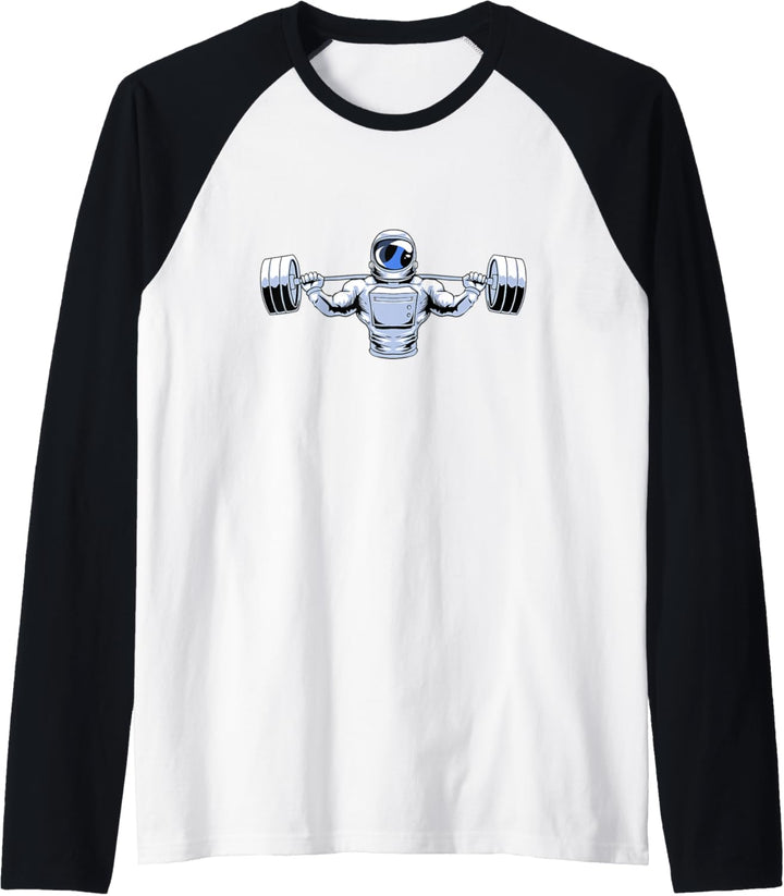 Powerlifter Kreuzheben - Bankdrüken Kniebeugen Powerlifting Raglan