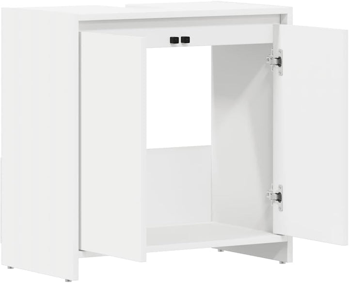 vidaXL Badezimmerschrank Waschbeckenunterschrank Waschtischunterschrank Badschrank Kommode Badmöbel