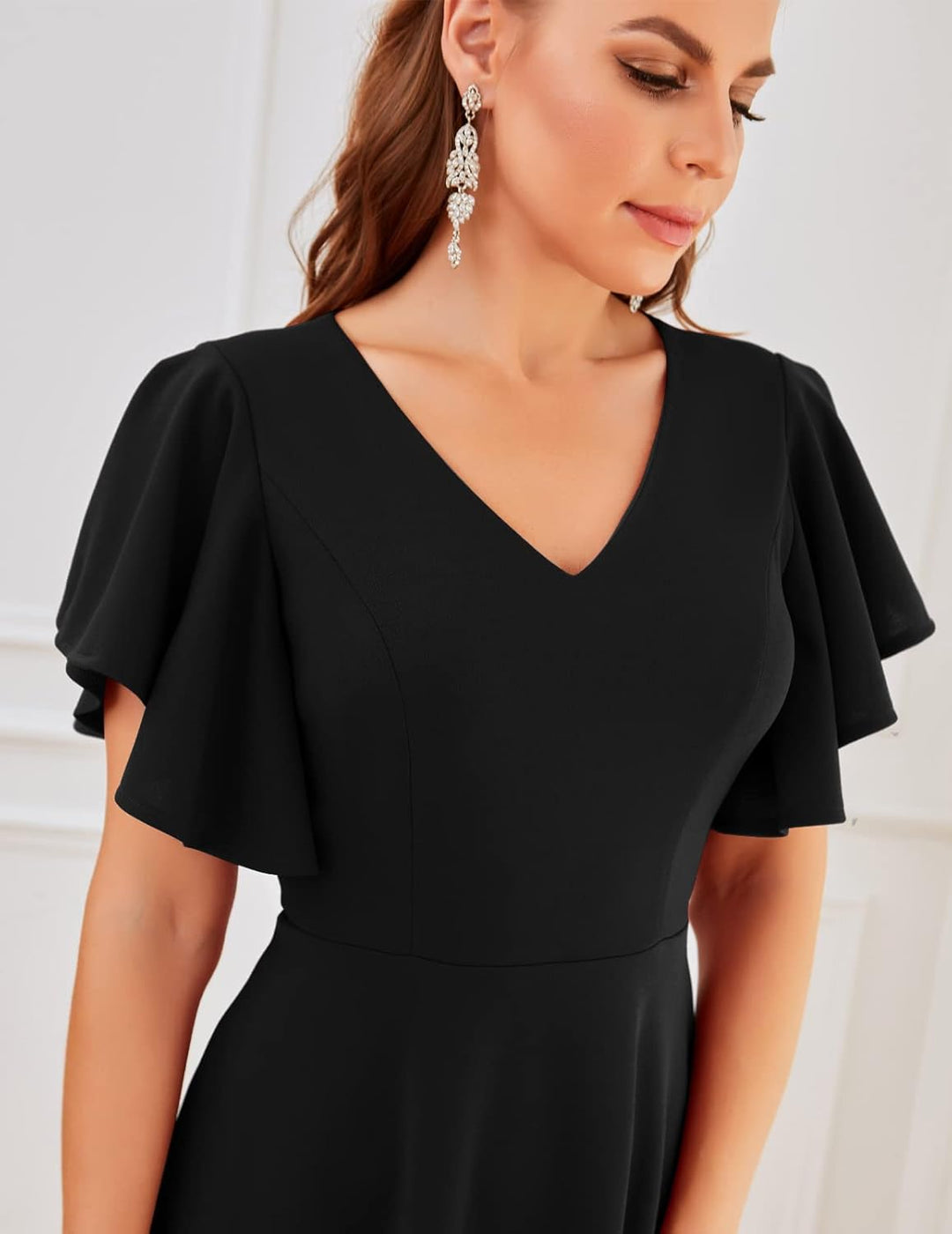bridesmay Damen Kleider Vintage Kleider 50er Jahre Rockabilly A Line Cocktailkleid Abendkleider Eleg