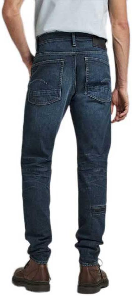 G-STAR RAW Herren Pilot 3D Slim Jeans 27W / 32L Blau (Worn in Deep Teal D20505-d164-d325), 27W / 32L