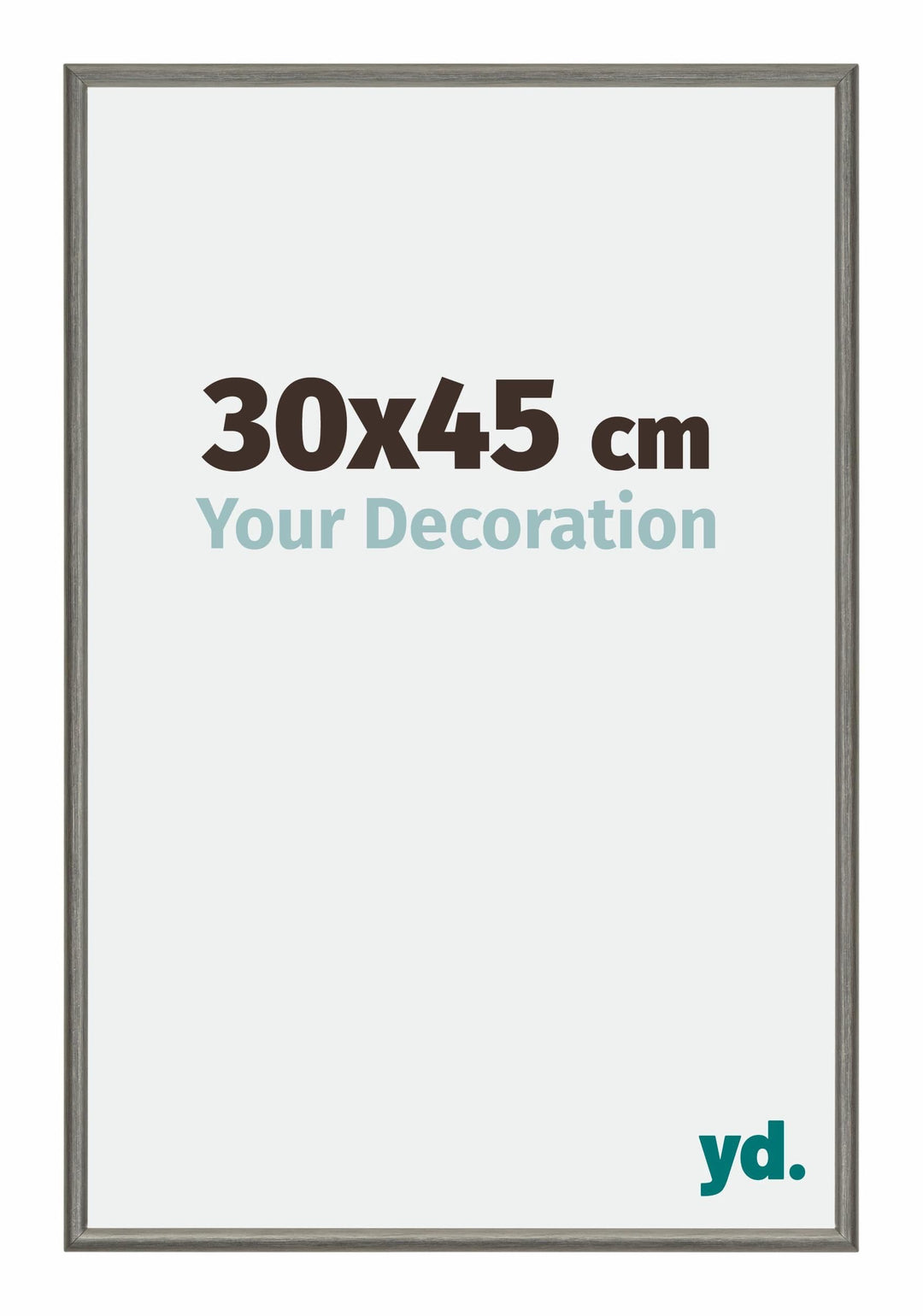 yd. Your Decoration - Bilderrahmen 30x45 cm - Bilderrahmen aus Aluminium mit Acrylglas - Antireflex