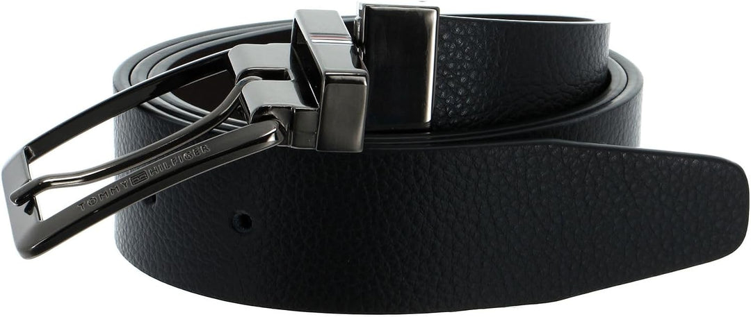 Tommy Hilfiger Gifting Double Buckle Belt Giftbox W100 Black - kürzbar