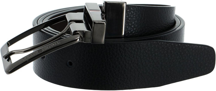 Tommy Hilfiger Gifting Double Buckle Belt Giftbox W100 Black - kürzbar