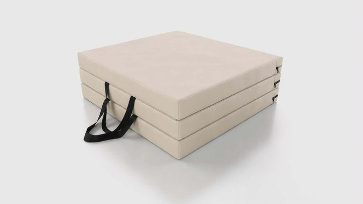 Sportmatte 180 x 60 x 6 cm | Weichbodenmatte klappbar, Gymnastikmatte tragbar, Yogamatte wasserabwei