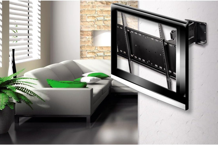 Hama TV-Wandhalterung für 94-152 cm (37-60 Zoll) Fernseher (schwenkbar, max. 45 kg) schwarz für 94 -
