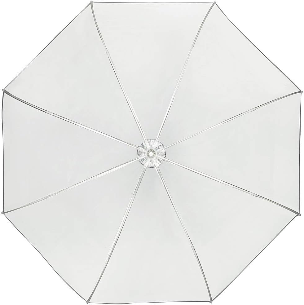 VON LILIENFELD Regenschirm Glockenschirm Transparent Durchsichtig Melina, Transparent