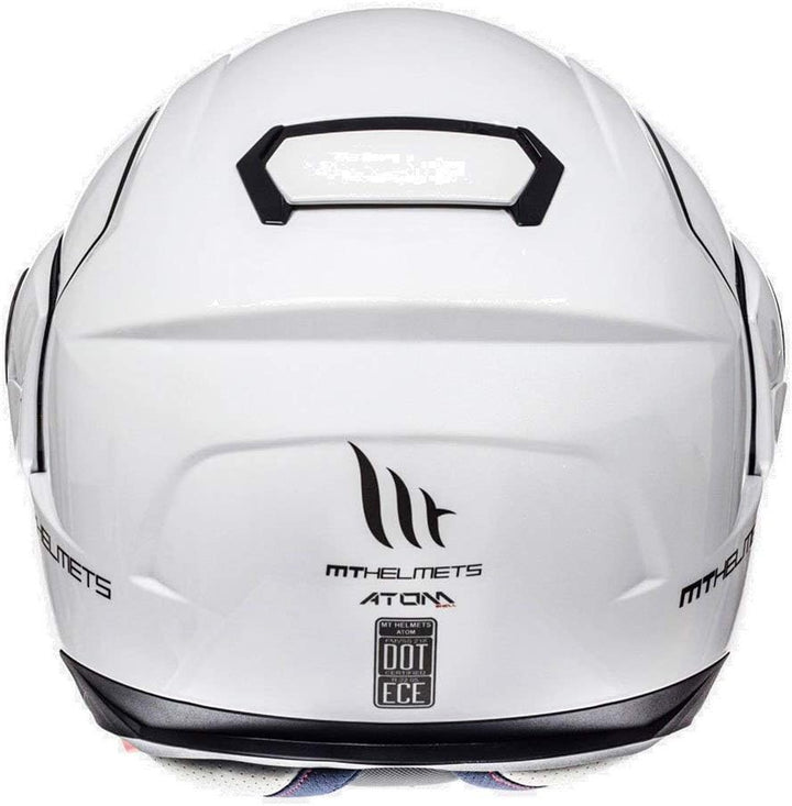 MT HELMETS ATOM SV SOLID GLOSS PEARL WHITE 2XL