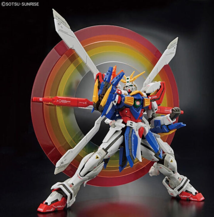 Bandai Modellbausatz Gundam - RG 1/144 God Gundam - Modellbausatz Modern, Modern