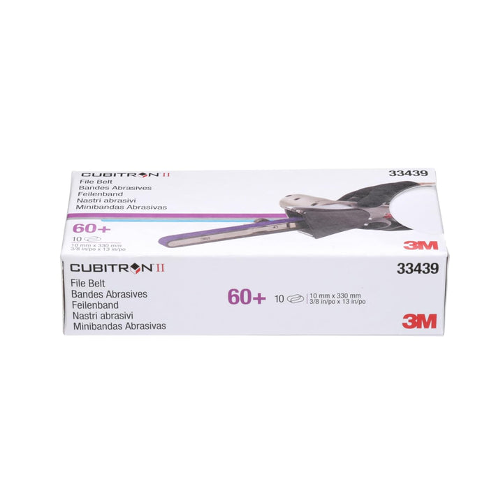 3M Cubitron II Feilenband, 33439, 60+ Körnung, 0,95 cm x 33 cm, Packung mit 10 Feilenbändern, harzge