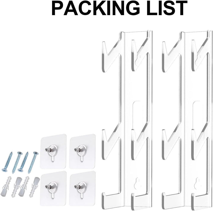 Generisch Wand-Controller-Halter - Aufbewahrungsregal Wandhalter - Acryl-Rack, 3-lagig, mit Schraube