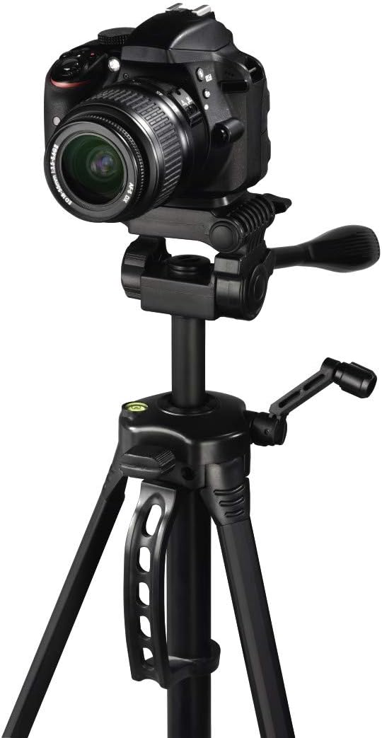 Hama Stativ „Gamma 153“ mit drehbarem Kugelkopf (leichtes Kamerastativ aus Aluminium, Fotostativ 2-F