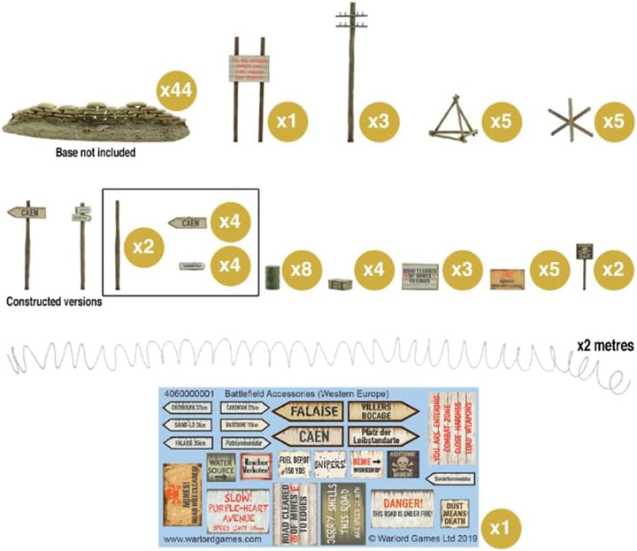 Warlord Games Bolt Action 2 Scenery Battlefield Accessories - EN