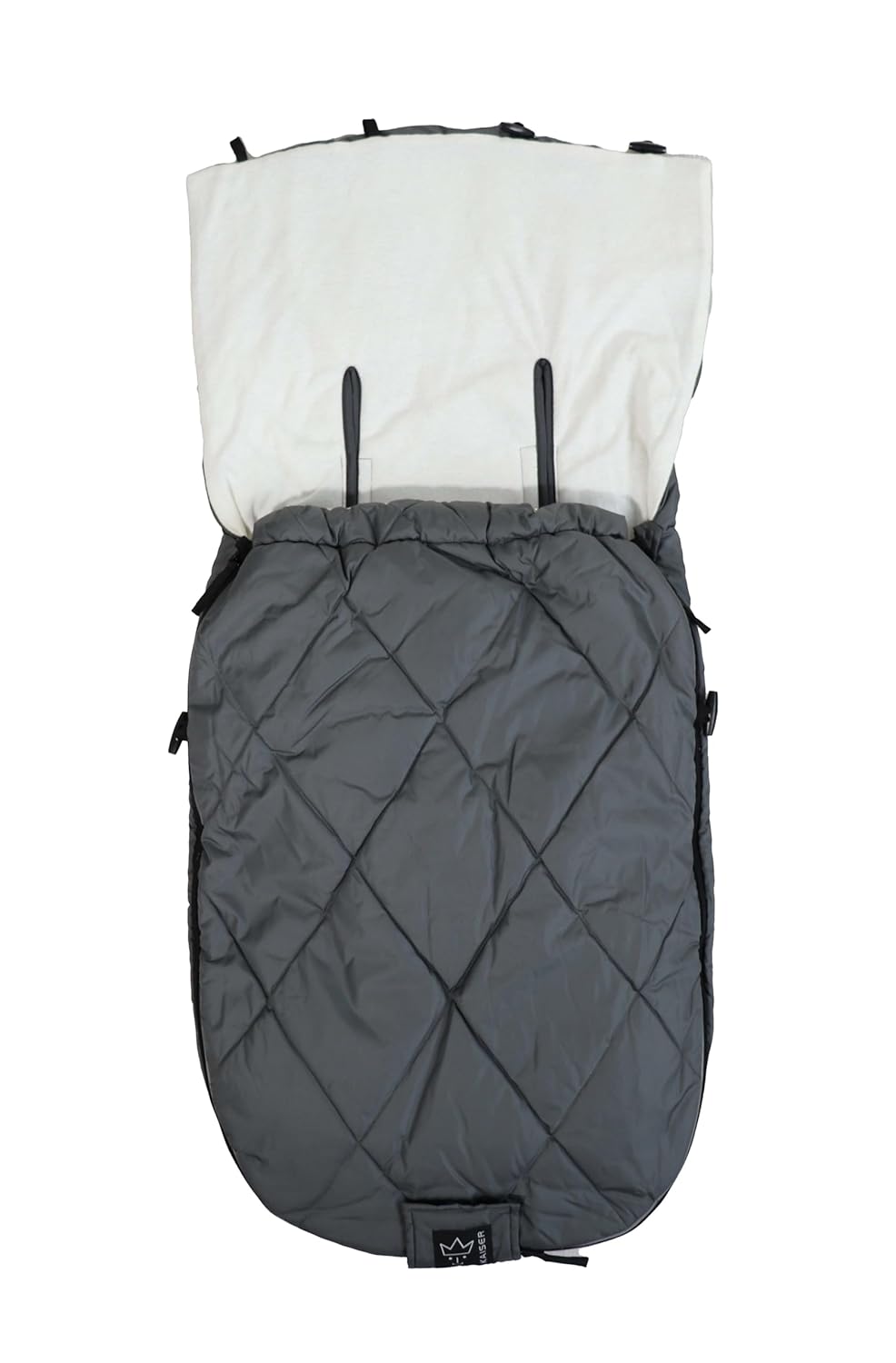 rainy sommer fusssack kinderwagen kaiser 6578724 (dark grey), dark grey