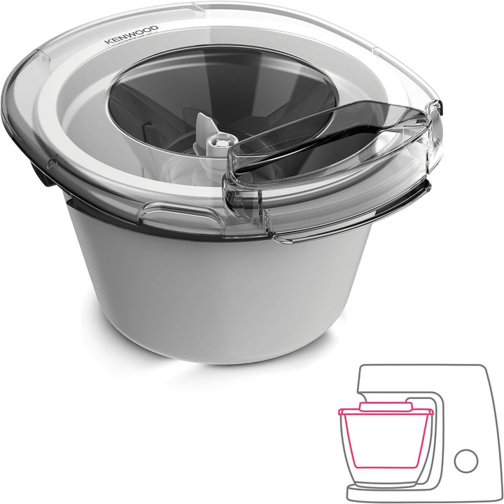 Kenwood KAX71.000WH Eismaschine Gebäckroboter Zubehör Weiss
