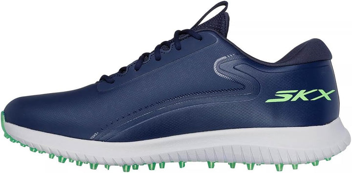 Skechers Herren Max Fairway 3 Arch Fit Spikeless Golfschuh Sneaker 43 EU Marineblau Limette, 43 EU M