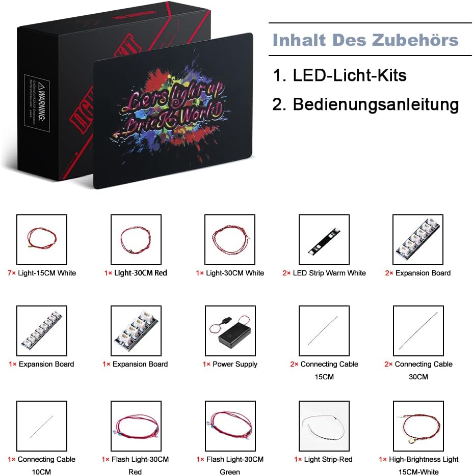 Led Licht Set für Lego 42145 Technic Airbus H175 Rettungshubschrauber, Led Beleuchtungs Set für Lego