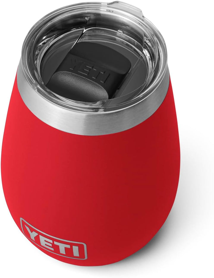 YETI Rambler Weinbecher, Rescue Red, 10oz (296ml), Rescue Red