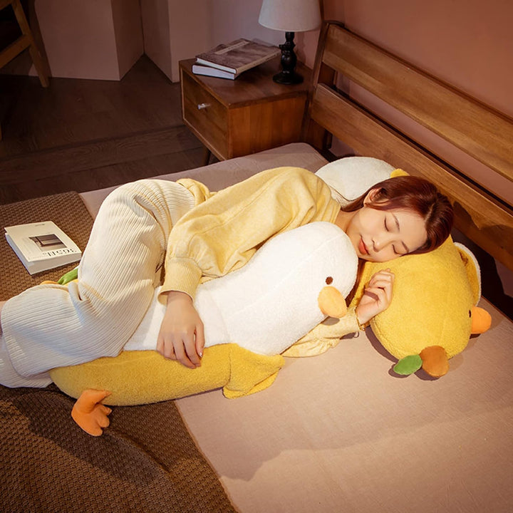 shownicer Plüschtier Banane Ente Stofftier, Kawaii Ente Plüsch, Banane Kuscheltier, Plüschkissen, We