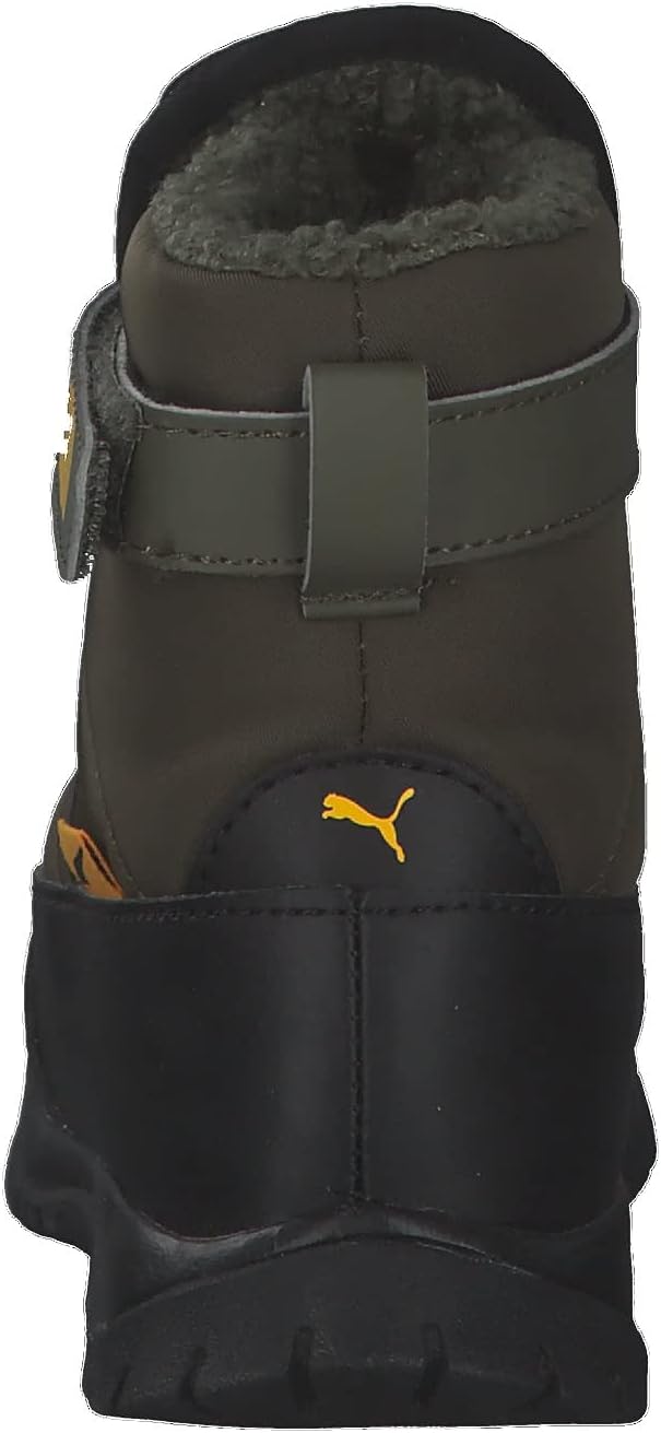PUMA Unisex Kinder Nieve Boot WTR Ac Ps Sneaker 28 EU Grape Leaf Saffron, 28 EU Grape Leaf Saffron