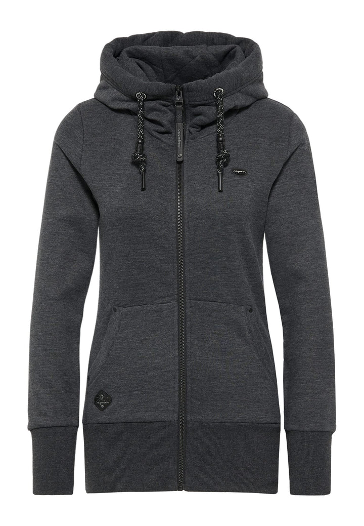 Ragwear NESKA ZIP, BLACK, M