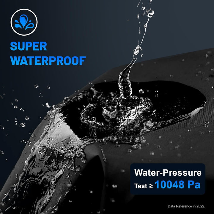 Zettum Grillabdeckung für Weber Q1000/Q2000 Serie, Grill Abdeckung für 7113 Grill Heavy Duty&Wasserd