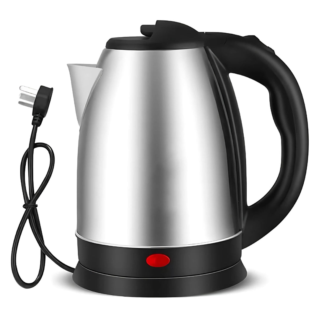 Leyf Edelstahl Wasserkocher 1,8L - 1500W, 360° drehbare Basis, Automatische Abschaltung, Überhitzung