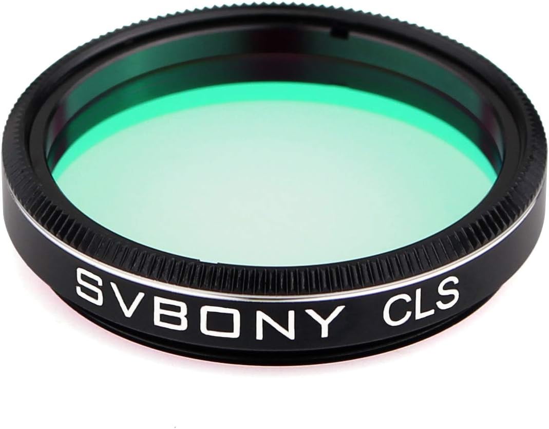Svbony CLS Teleskop Filter, 1.25" Nebelfilter für Astrofotografie Contrast Beobachtungszwecke, Kamer