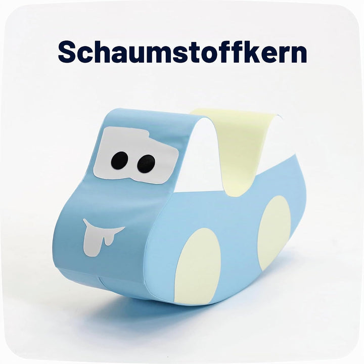 IGLU SOFT PLAY Schaukelpferd Kinder Schaukeltier Baby Schaukelspielzeug Spielzeug (Pastel), Pastel