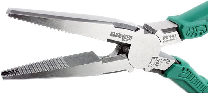 Spitzzange 193mm Schraubenausdrehzange mit vertikalen Rillen zum schnellen Lösen beschädigter Schrau