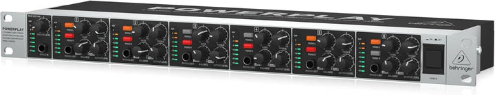 Behringer POWERPLAY HA6000 6-Kanal-Hochleistungs-Kopfhörer-Misch- und Verteilverstärker, POWERPLAY H
