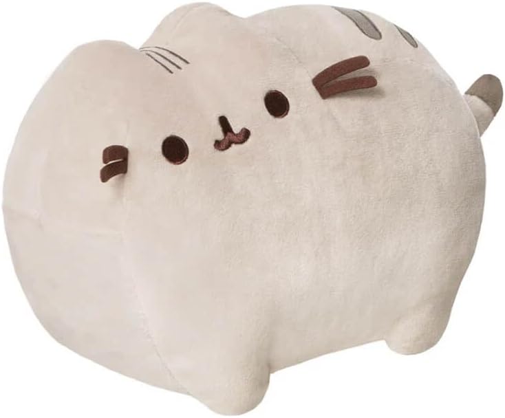 Aurora Pusheeh, 61487, Classic Pusheen, Offizieller Merchandise,24cm, Plüschtier, Grau