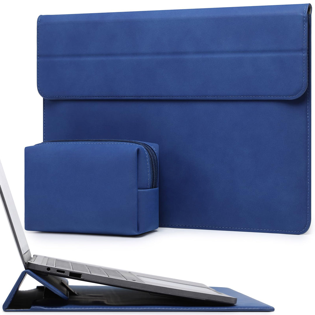 HYZUO 13,3-14 Zoll Laptop Hülle Tasche mit Standfunktion für MacBook Pro 14 M5/M4/M3/M2/M1 2026-2021