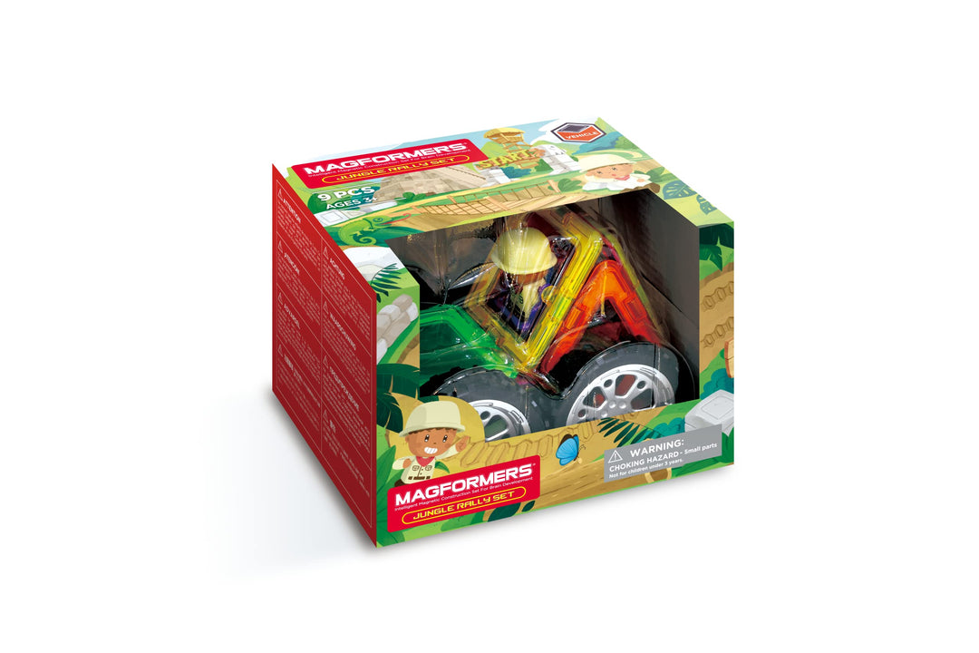 MAGFORMERS Jungle Kart Set, 279-13, Mehrfarbig
