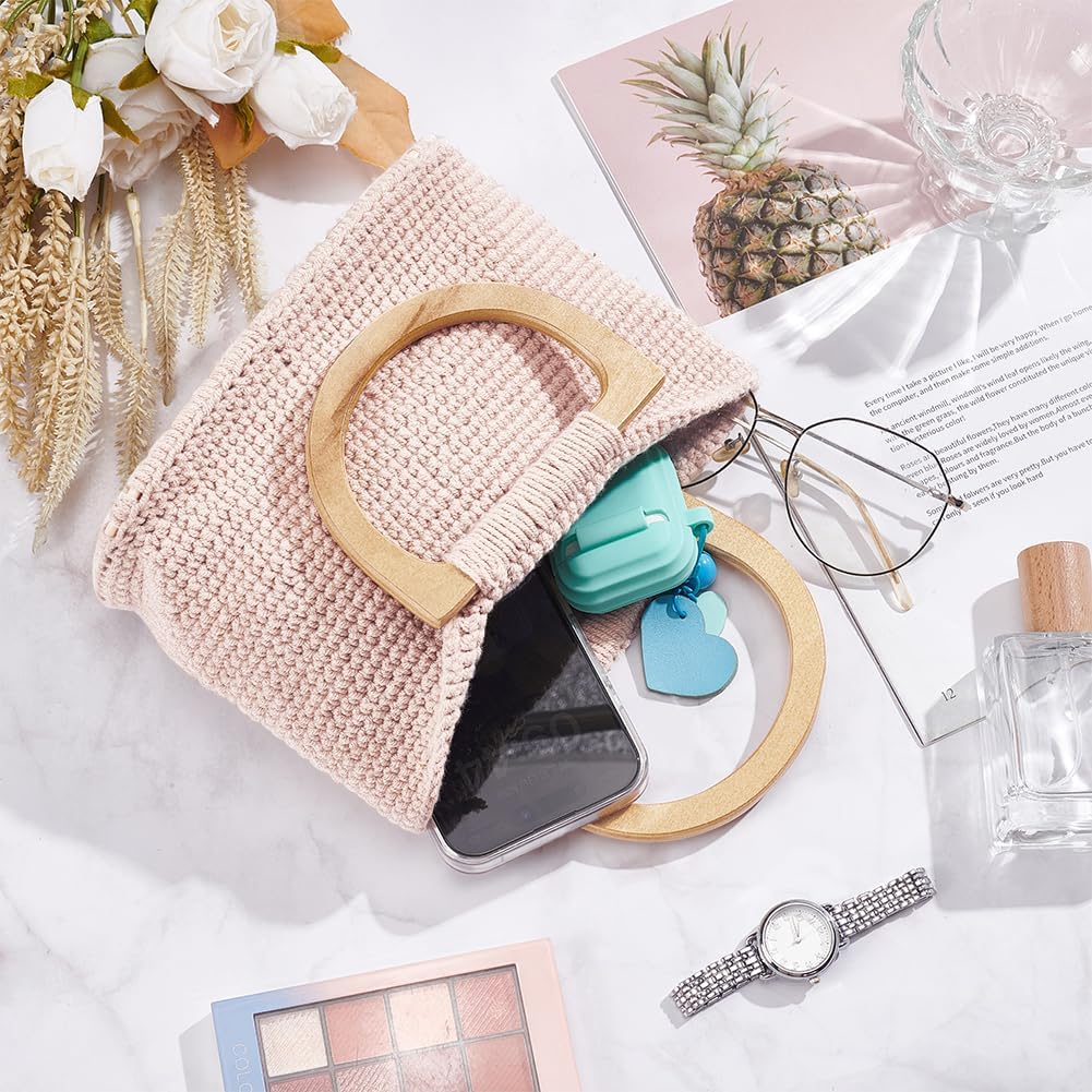 FREEBLOSS Komplettes Häkelset, Häkeltaschen Starter Set Mit Schritt Für Schritt Anleitung, Häkeltasc