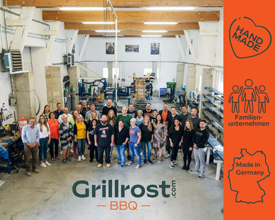 Grillrost.com Das Original Glutschieber Aschekratzer aus Edelstahl - Für Kamin Feuerschale und Kache