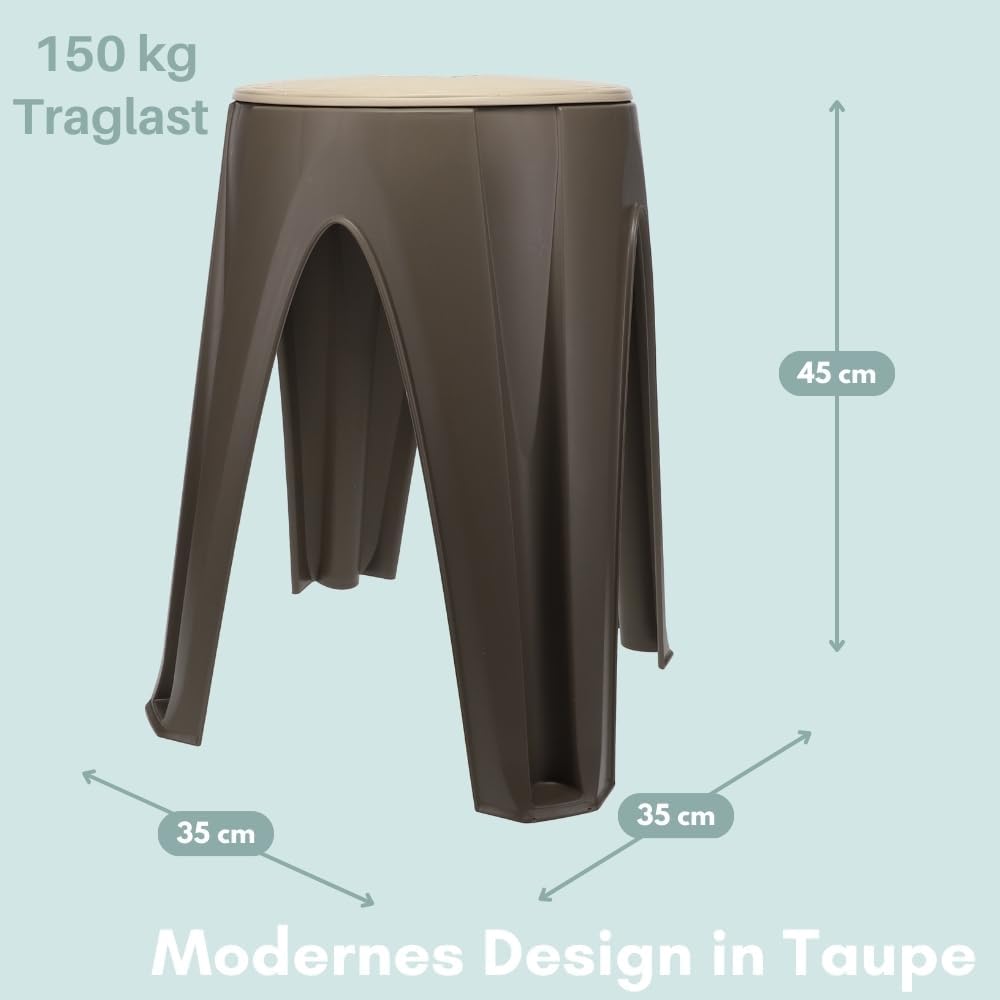 GarPet Hocker Schminktisch Duschhocker Sitzhocker mit drehbarer Sitzfläche Schminkstuhl Drehhocker S