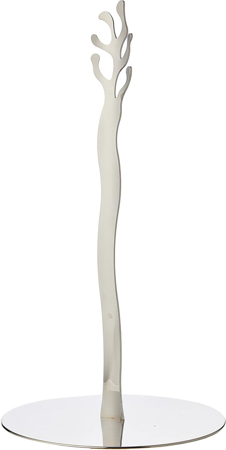 Alessi Mediterraneo ESI02 - Design Küchenrollenhalter, aus Edelstahl, glänzend poliert, 14 x 18.5 x