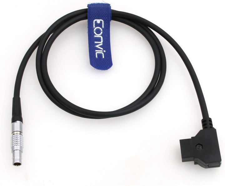 EONVIC D-TAP to 2Pin Terradek ARRI RED Paralinx Preston Power Cable (2Pin Cable 1M), 2Pin Cable 1M