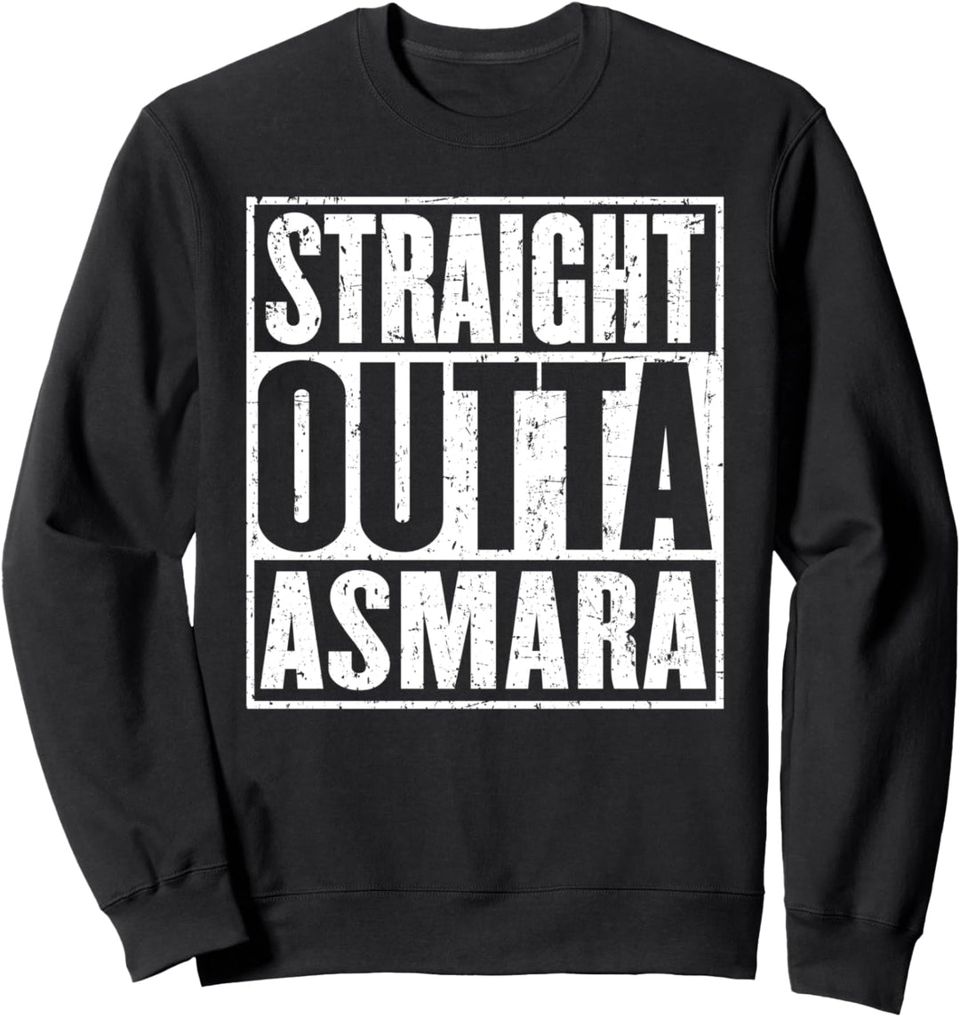 Gerade Outta Asmara Vintage Distressed Sweatshirt