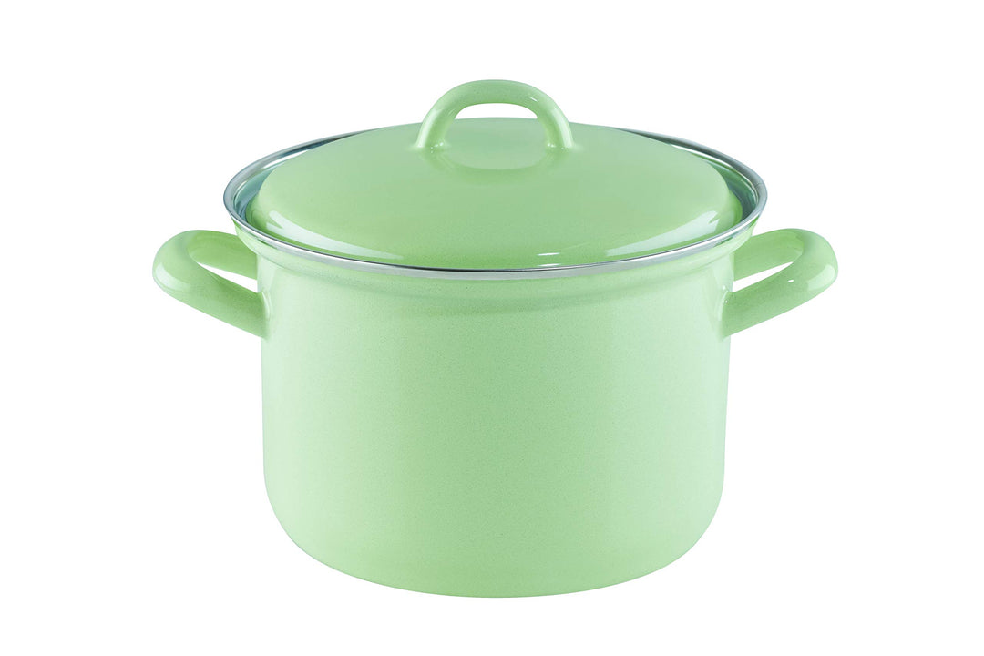 Riess, 0122-031, Fleischtopf m.Deckel 16, CLASSIC GREEN, Durchmesser 16 cm, Inhalt 1.5 Liter, Höhe 1
