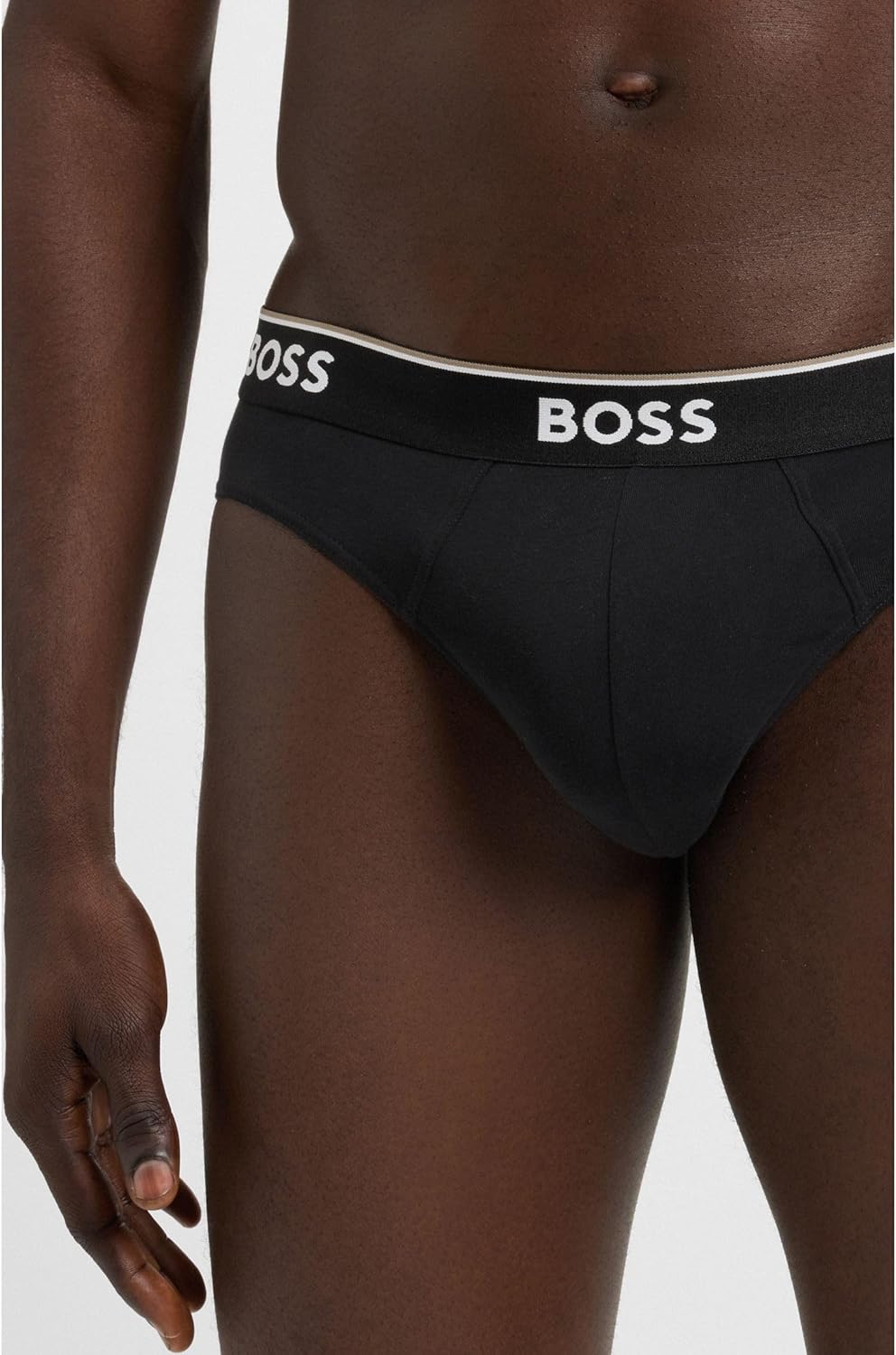 HUGO BOSS Herren Slips (3er Pack) S New - Black001, S New - Black001
