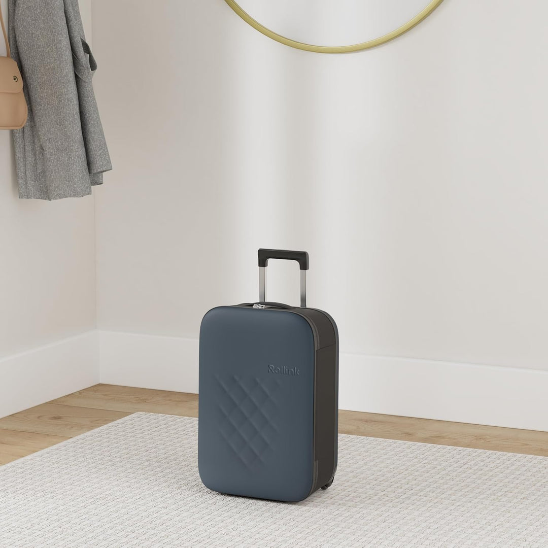 Rollink Vega II Reisekoffer, Trolley - Das Original mit innovativer Falttechnologie (Patent Pending)