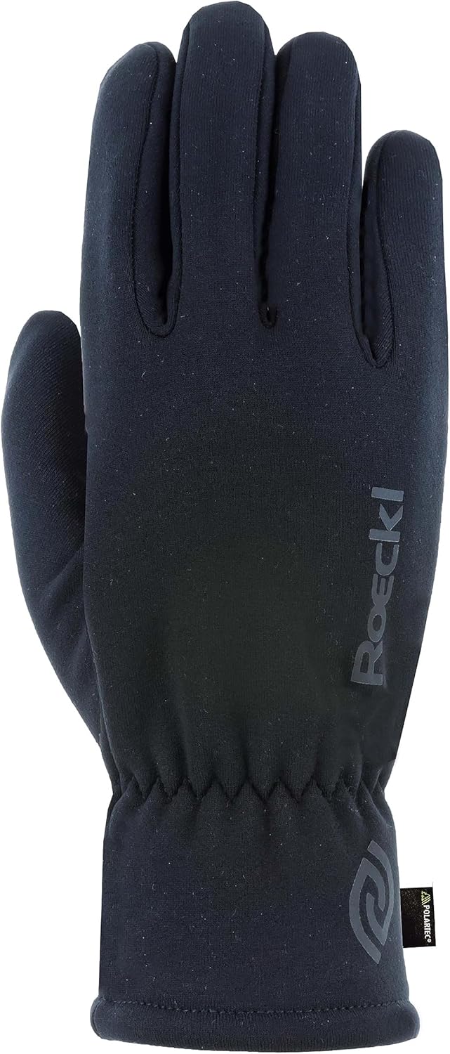 Roeckl Sports Reithandschuh Widnes, Freizeit Winter Handschuh, Grösse 6-11 9 Schwarz, 9 Schwarz
