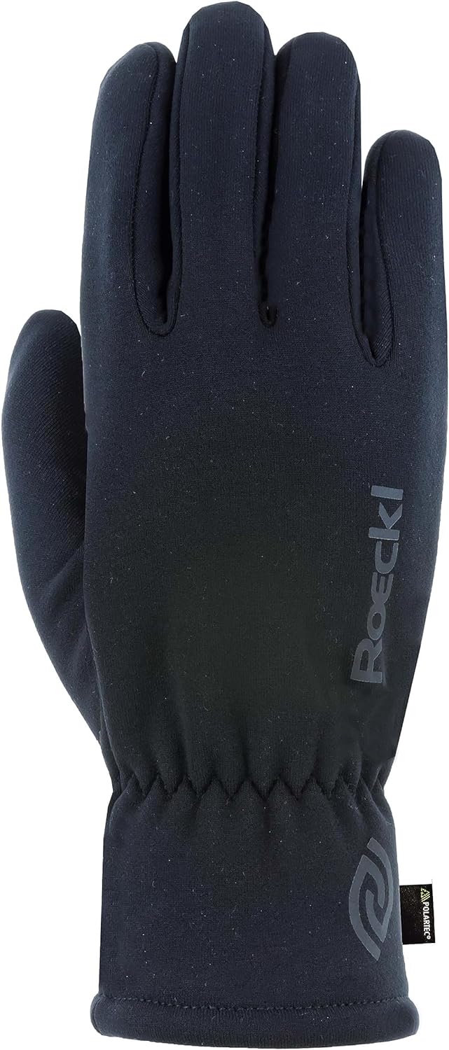 Roeckl Sports Reithandschuh Widnes, Freizeit Winter Handschuh, Grösse 6-11 9 Schwarz, 9 Schwarz