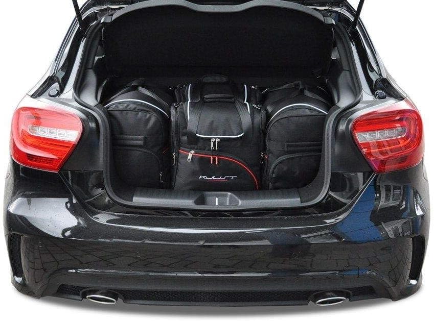 KJUST Reisetaschen 4 stk kompatibel mit MERCEDES-BENZ A HATCHBACK W176 2012-2017